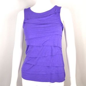 Purple Tiered Top